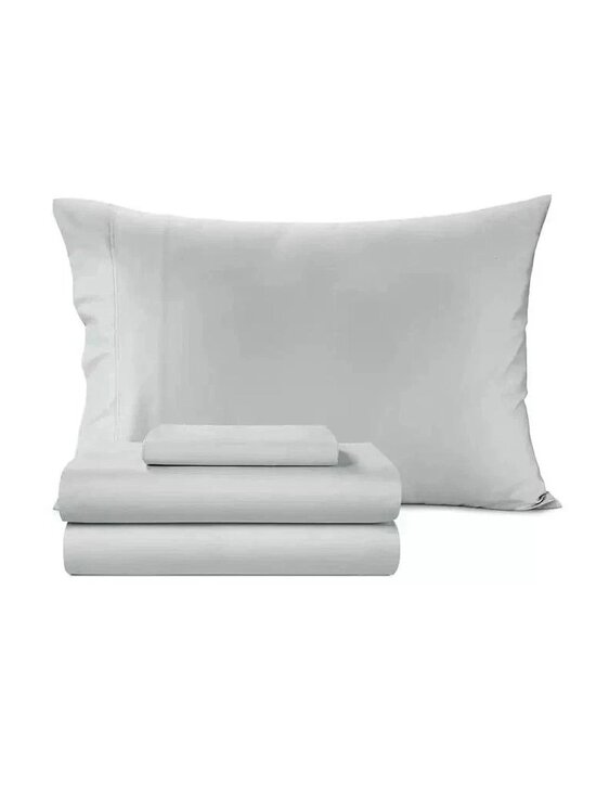 SleepRX Other - SleepRX 300 Thread Count 4-Pc. Sheet Set, Cotton-Bamboo - Lunar Rock